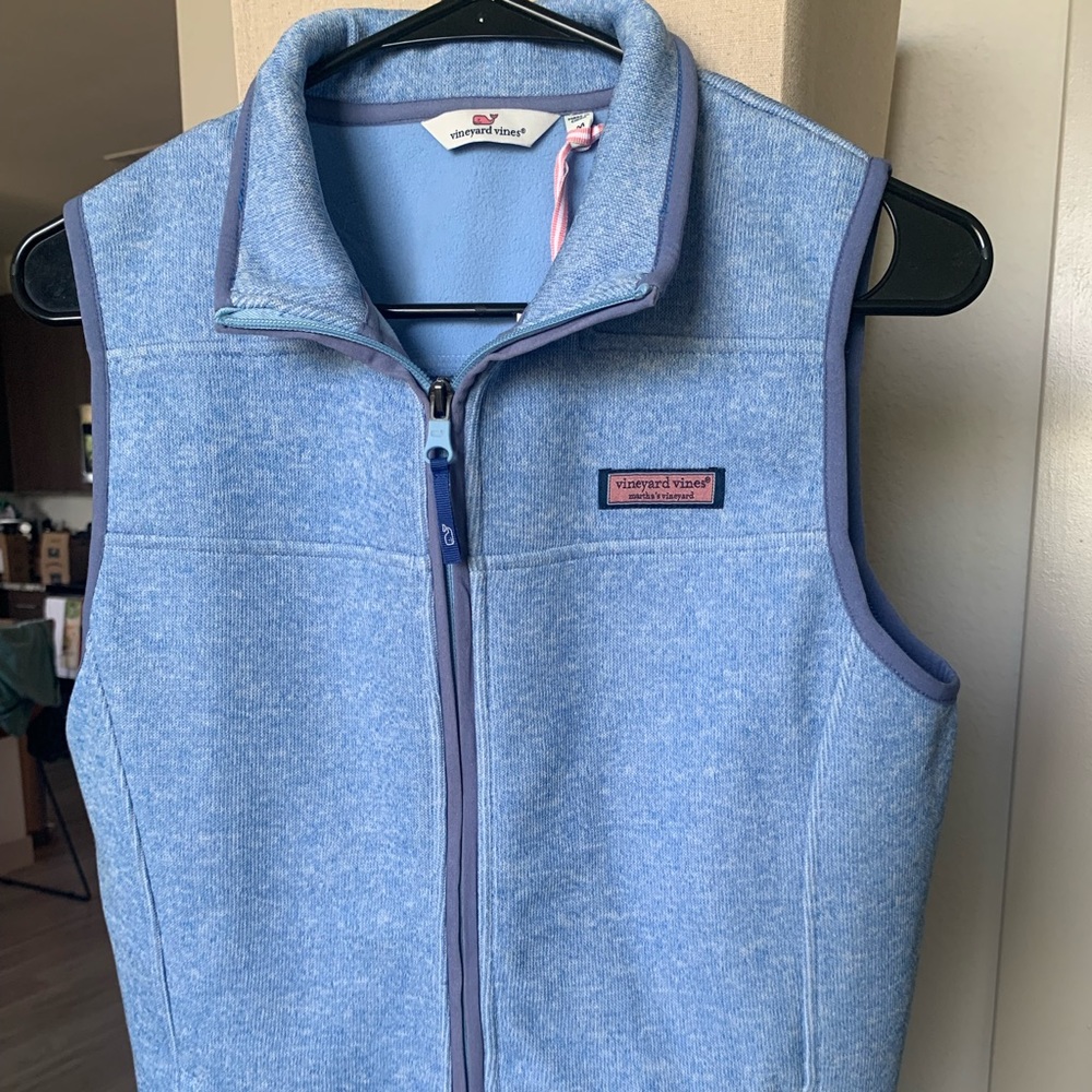 New With Tags - Vineyard Vines Light Fleece Vest
